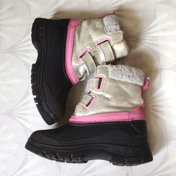 Rugged bear girls winter boots - Picture 3 of 5